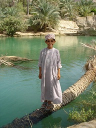 boy at the wadi